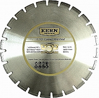 Алмазный диск KERN LASER WELDED "U"-SLOTS серия 1.10