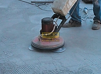 Шлифовка бетонного пола шлифовальной машиной KERN MASTER LINDA
